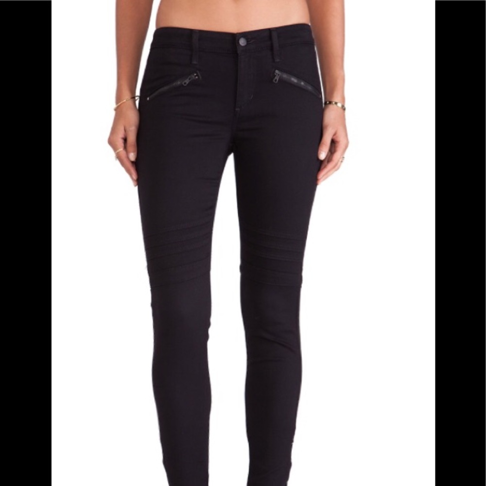 Joe’s black skinny ankle jeans